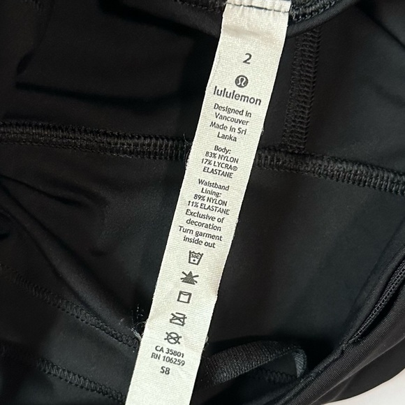 Lululemon SPECIAL EDITION Speed Wunder Tight Leggings 28" Speckle Shine Sz 2 - Picture 14 of 14